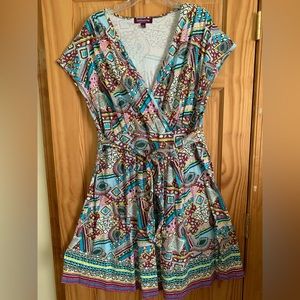 Faux wrap dress…SUMMER CLEARANCE